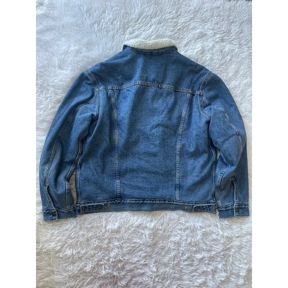 Levi's Sherpa Lined Denim Trucker Jacket